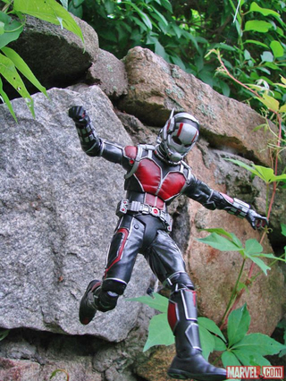Illustration for article titled All Ant-Man Figures Look Great In Real-Life Environments